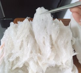 Yến tươi sạch lông